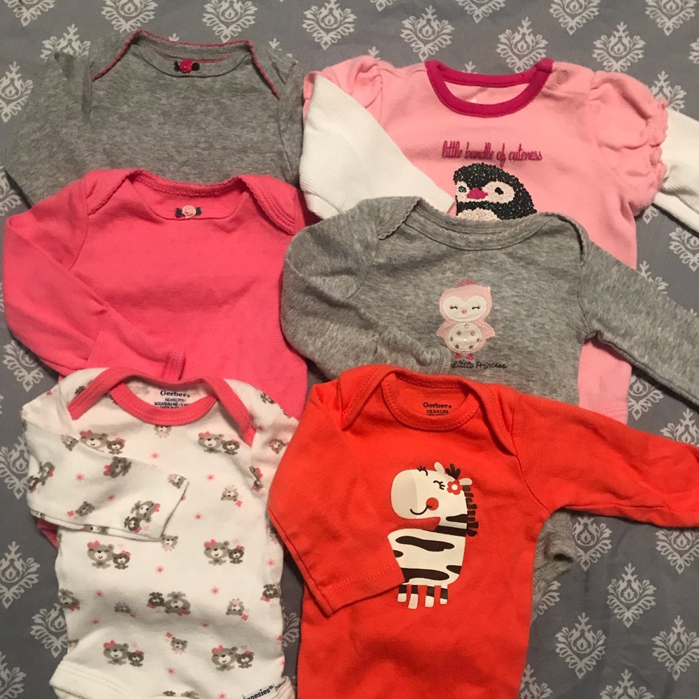 Newborn Long sleeve bodysuit